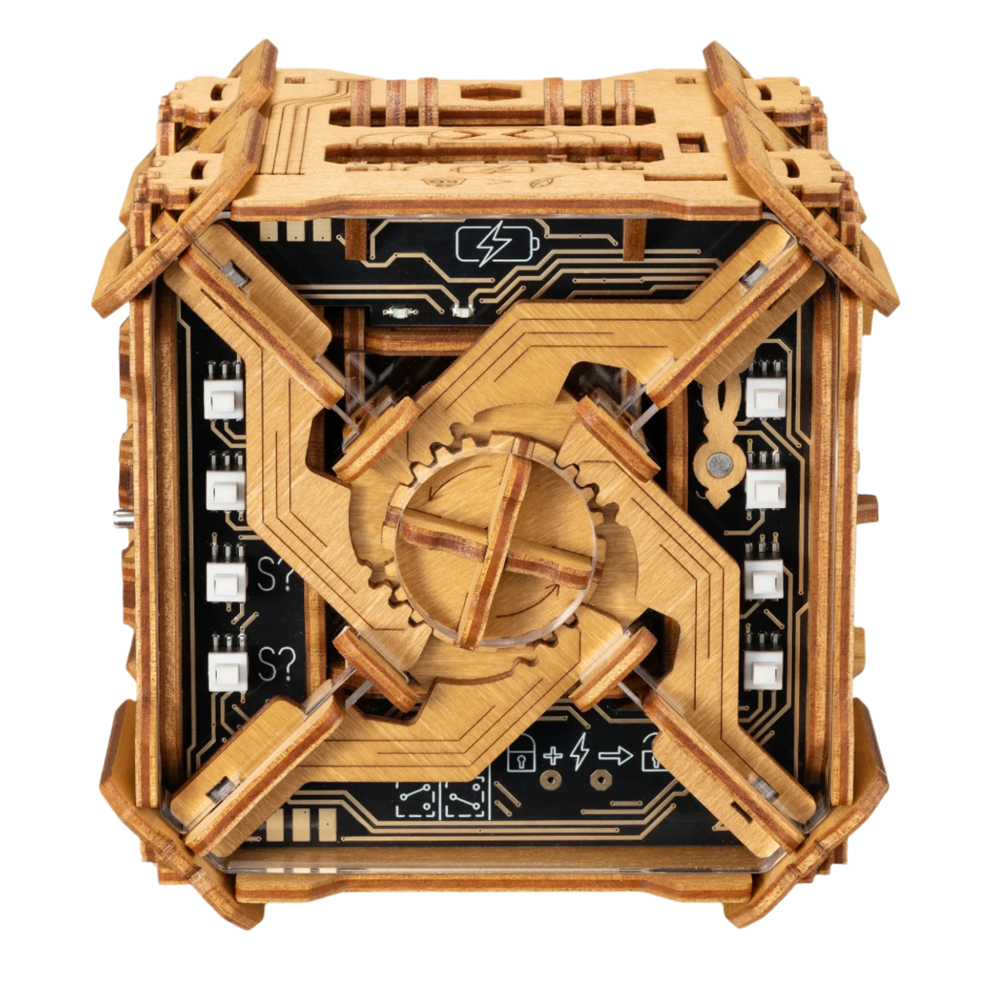 Tesla Box Escape Room Game Puzzle Box - Challenging Puzzle Adventure