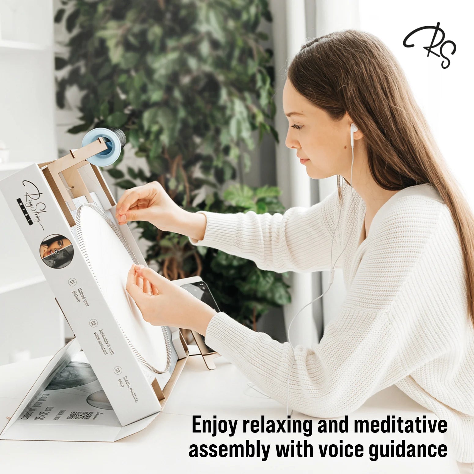 RingString - String-kunst op basis van uw foto