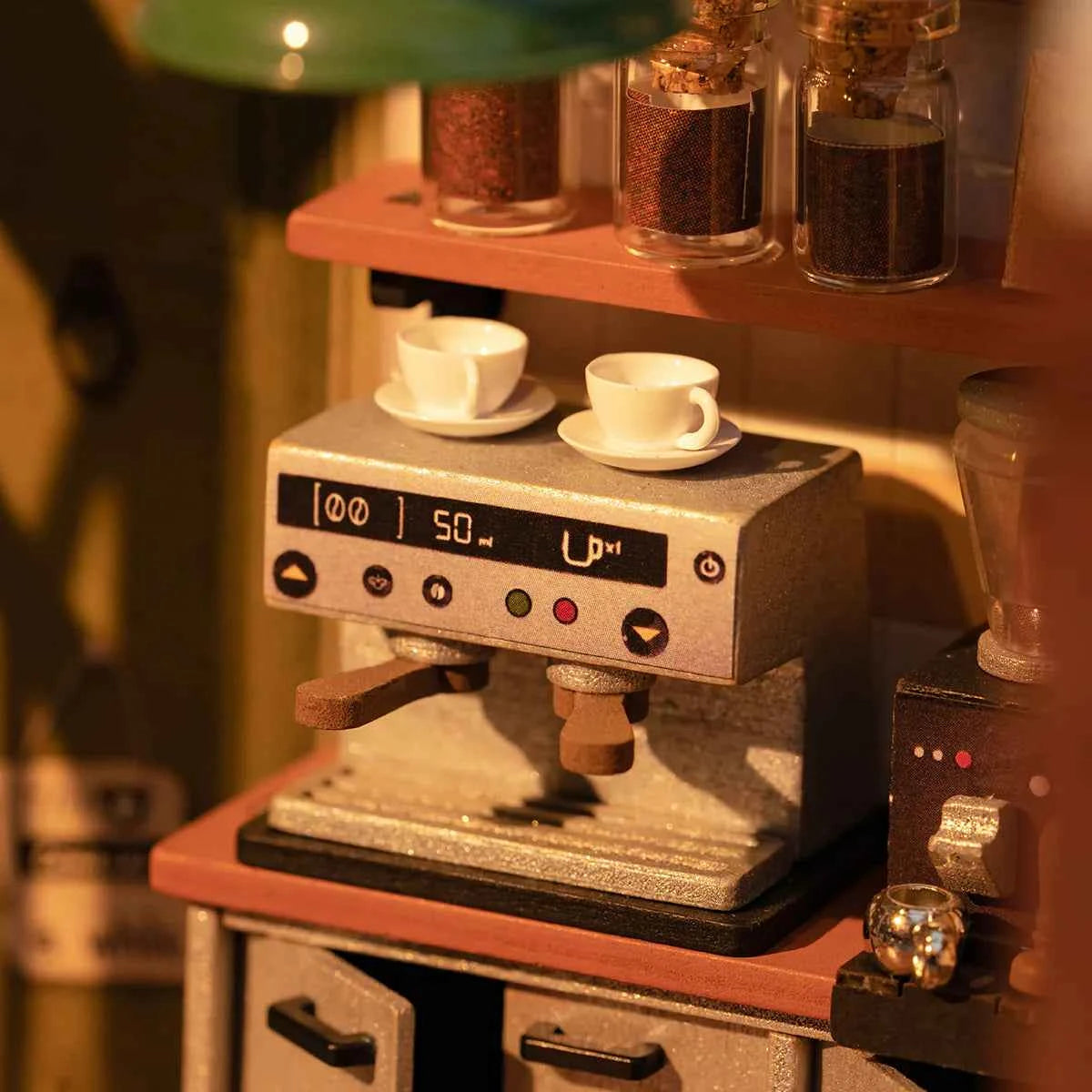 Slow Life Café Miniature House kit Rolife