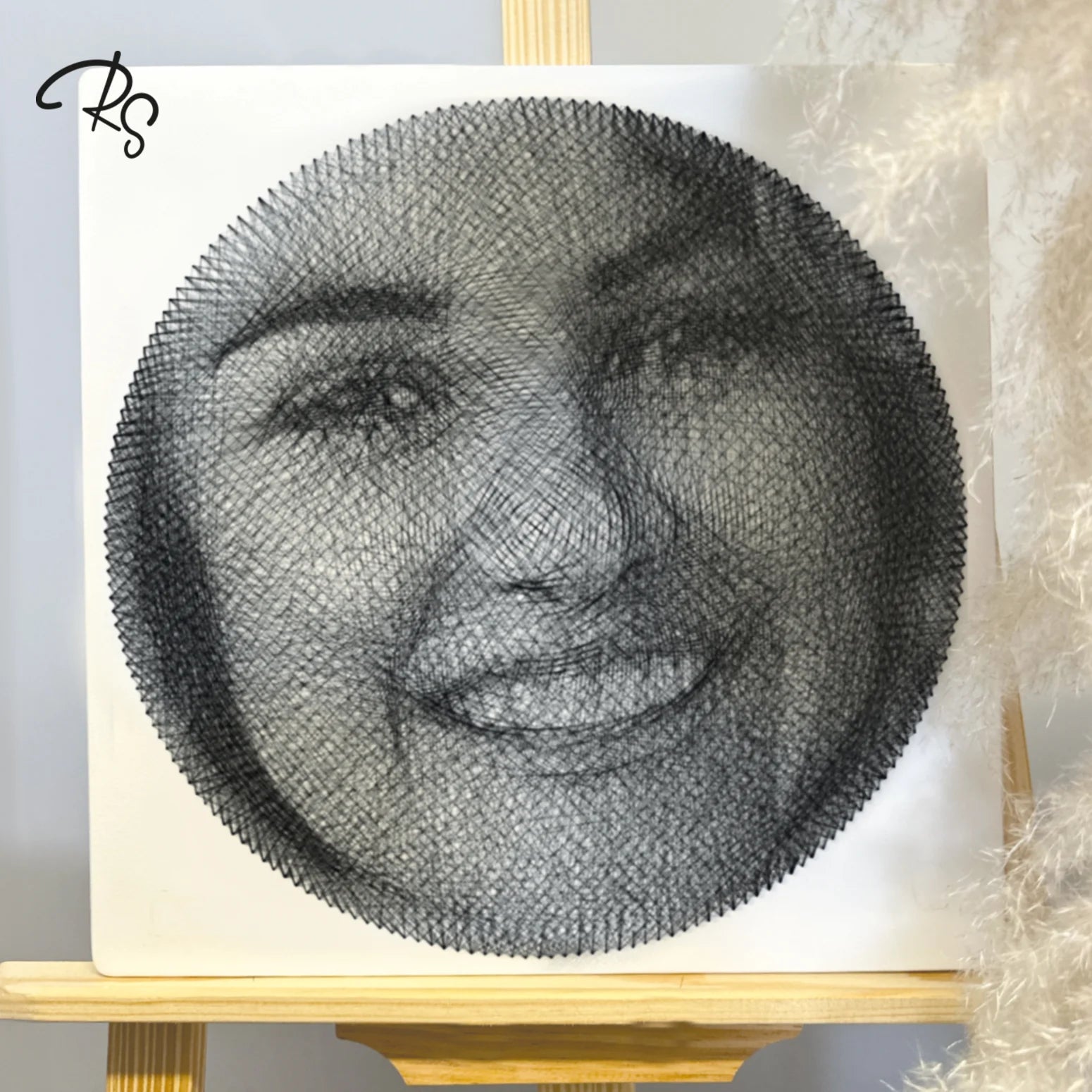 RingString Mini - Diegu glezna no jebkuras fotogrāfijas, perfekta dāvana, mākslas darbs