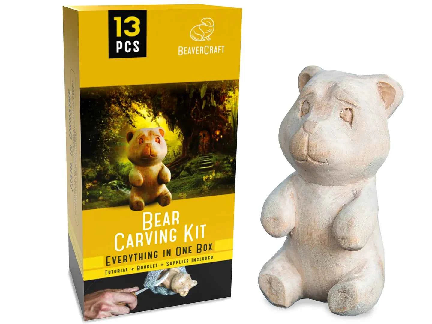 Bear Carving Kit