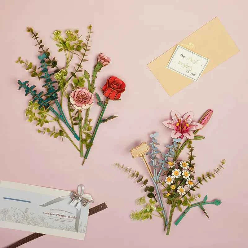 Wooden Flower Basket - RoWood DIY