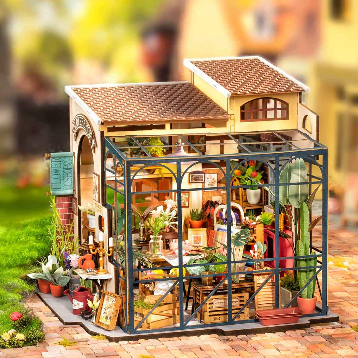 Emily’s Flower Shop Miniature House Rolife