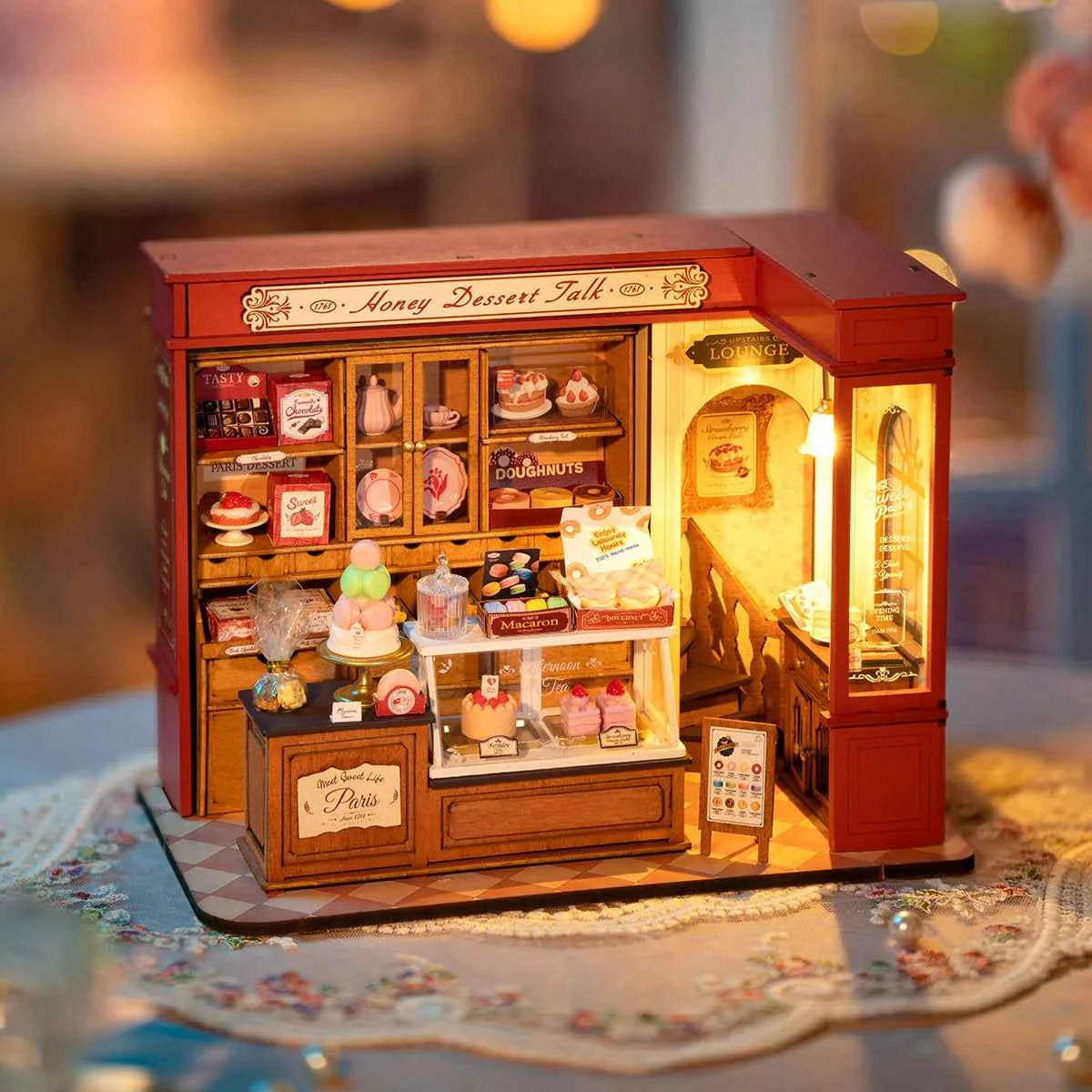 Honey Dessert Talk DIY Miniature House Rolife