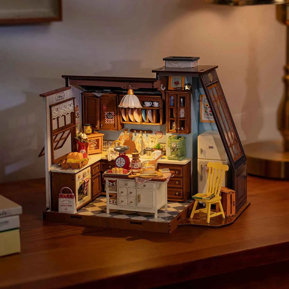 Baking Kitchen DIY Miniature House Rolife