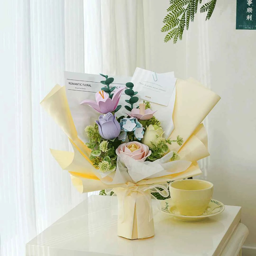 Spring Time Bouquet DIY 3D Puzzle