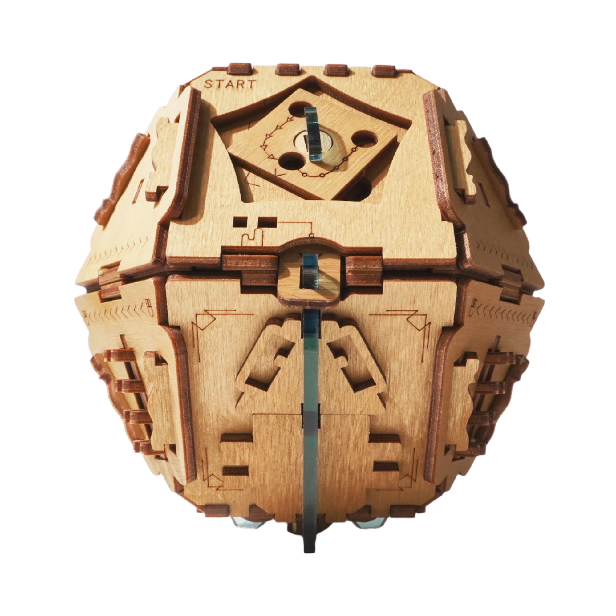 Steen der Wijzen – Houten Escape Room Puzzelbox