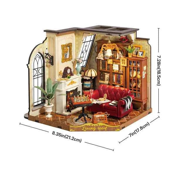 Catherine’s Living Room DIY Miniature House Rolife