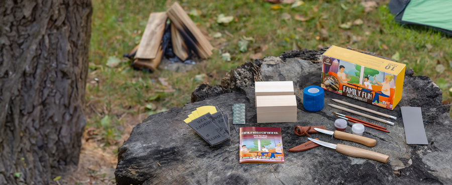 Family Fun Kit – Mushroom Carving Kit