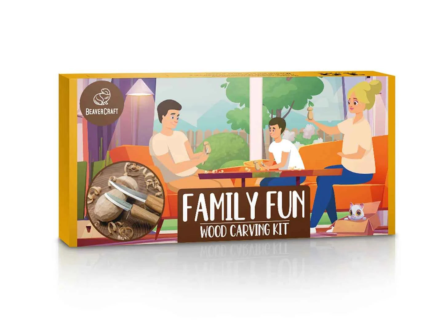 Family Fun Kit – Mushroom Carving Kit