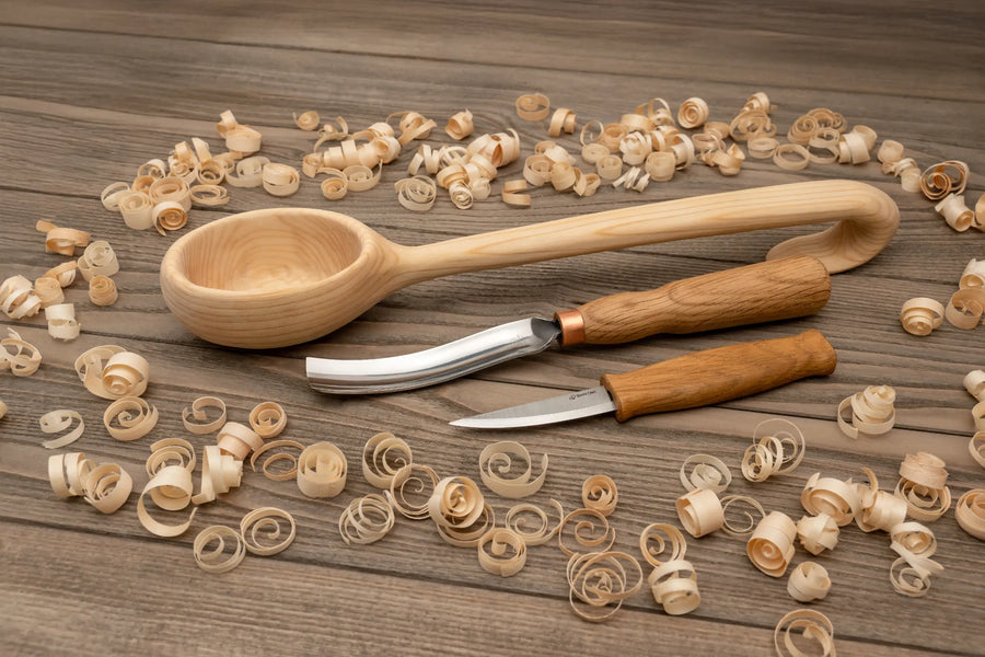 Kit d’intaglio en bois « Louche de sauna »