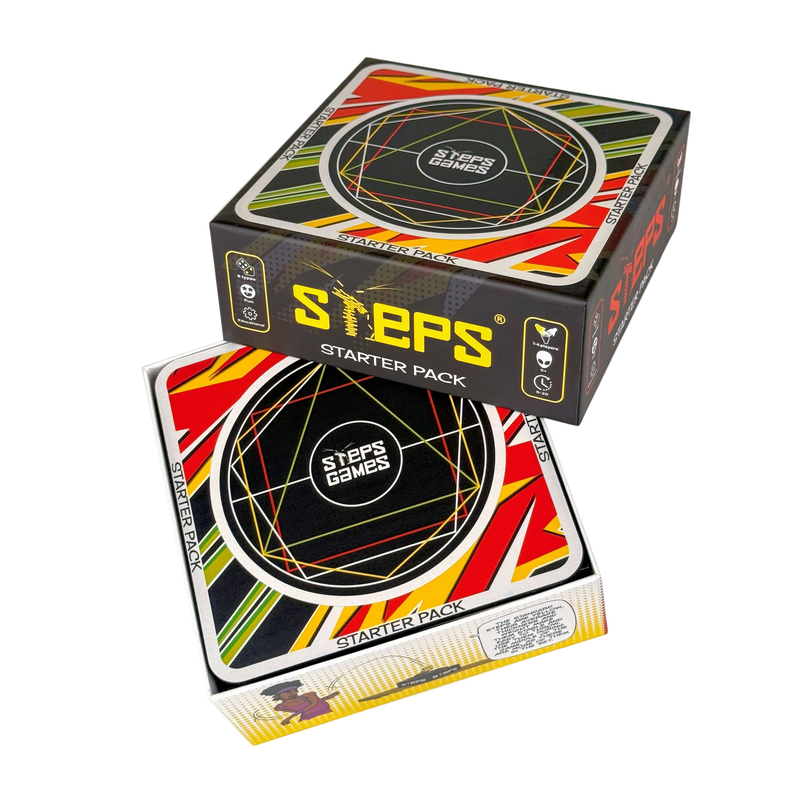 Jeu de société Steps Starter Pack 1-6 joueurs 48 cases