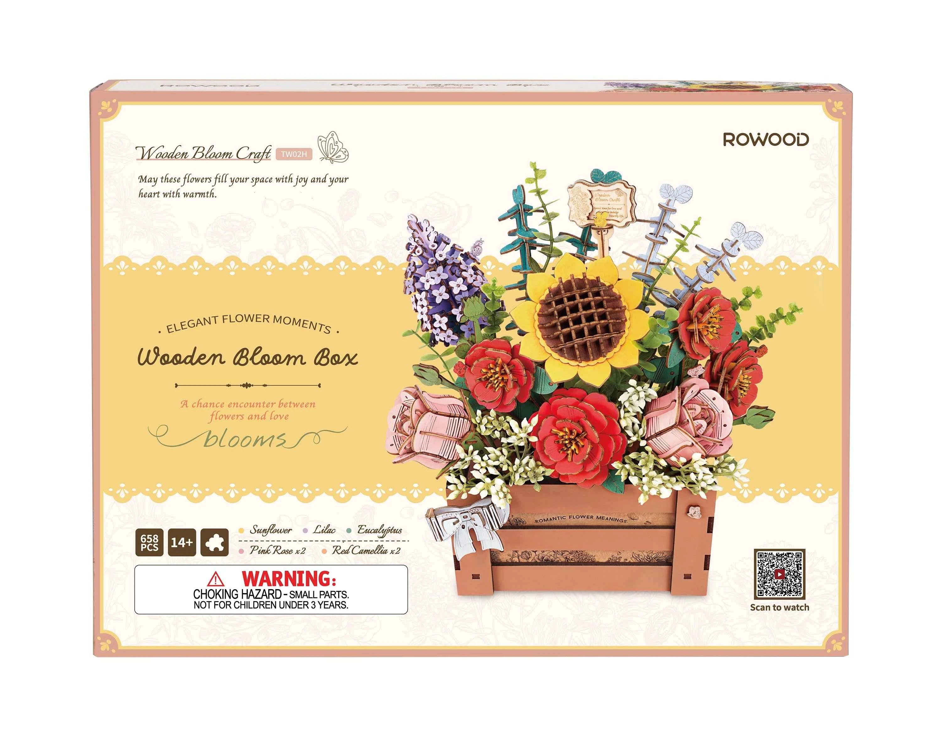 Wooden Bloom Box - RoWood DIY