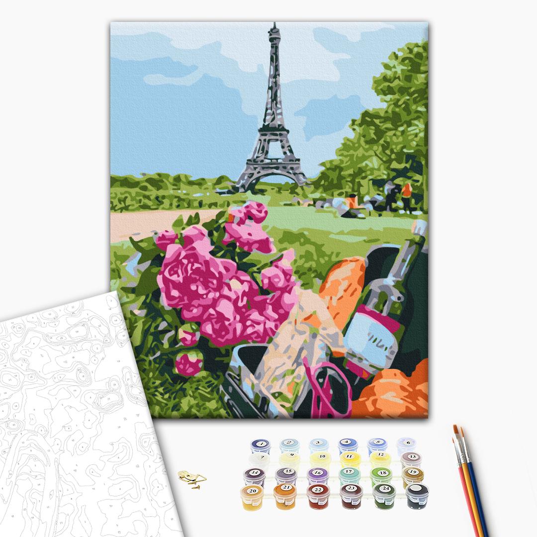 Painting by numbers Picnic on the Champs-Elysees (RBS51635)