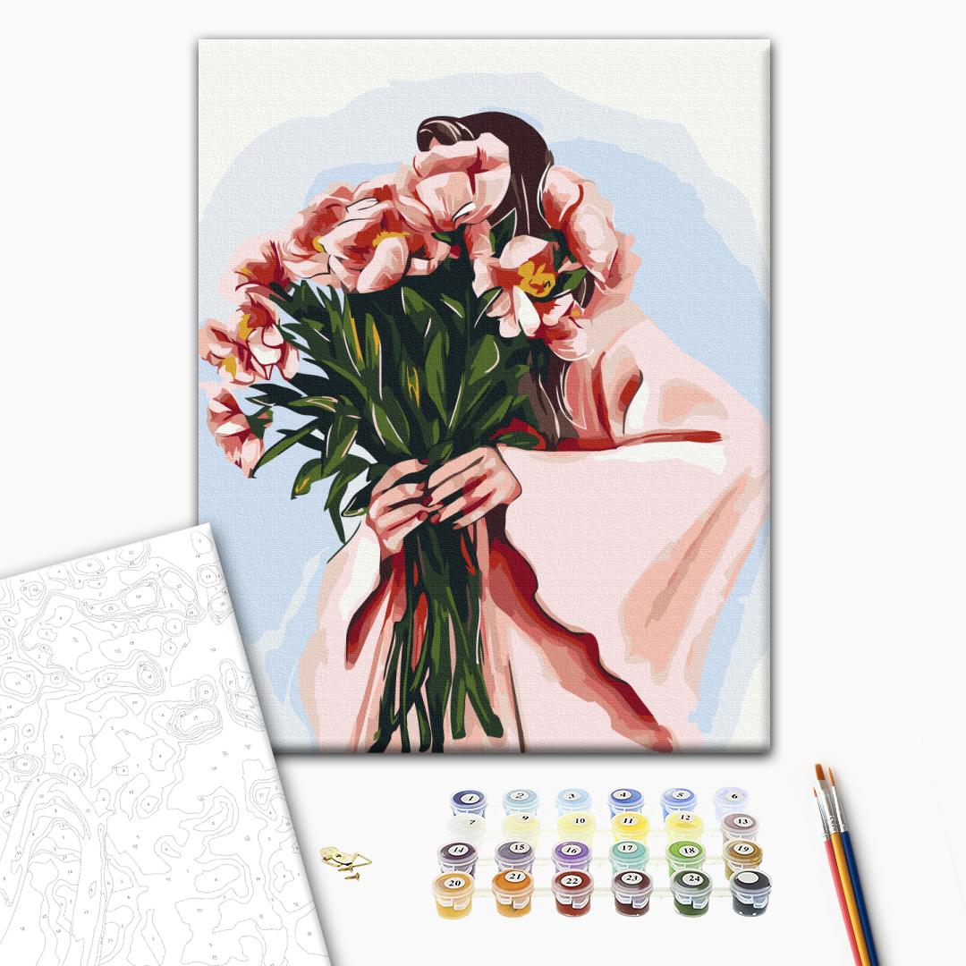 Painting by numbers Spring look ©Alla Berezovska (RBS53448)