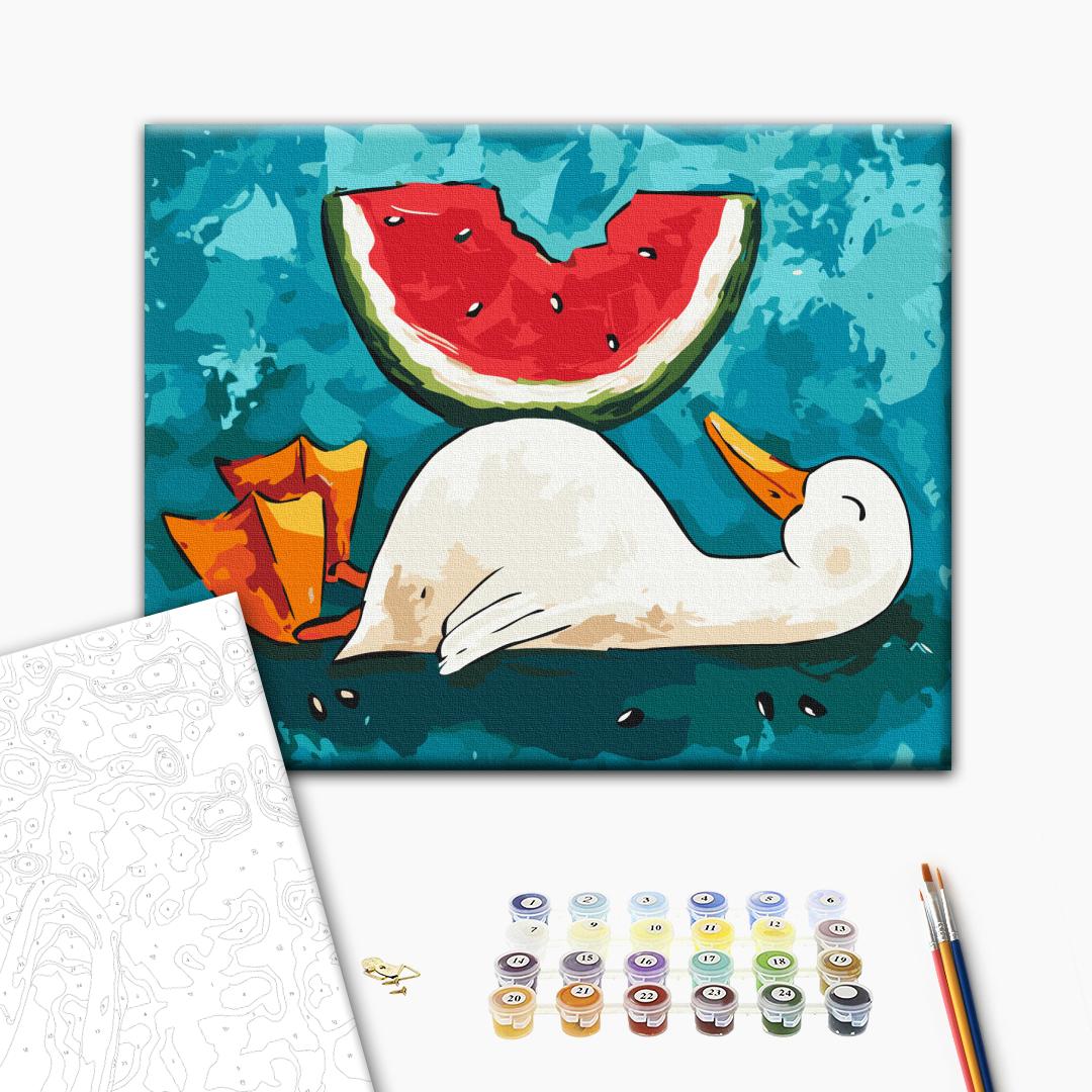 Painting by numbers Watermelon Paradise © ANNART (BS54026)