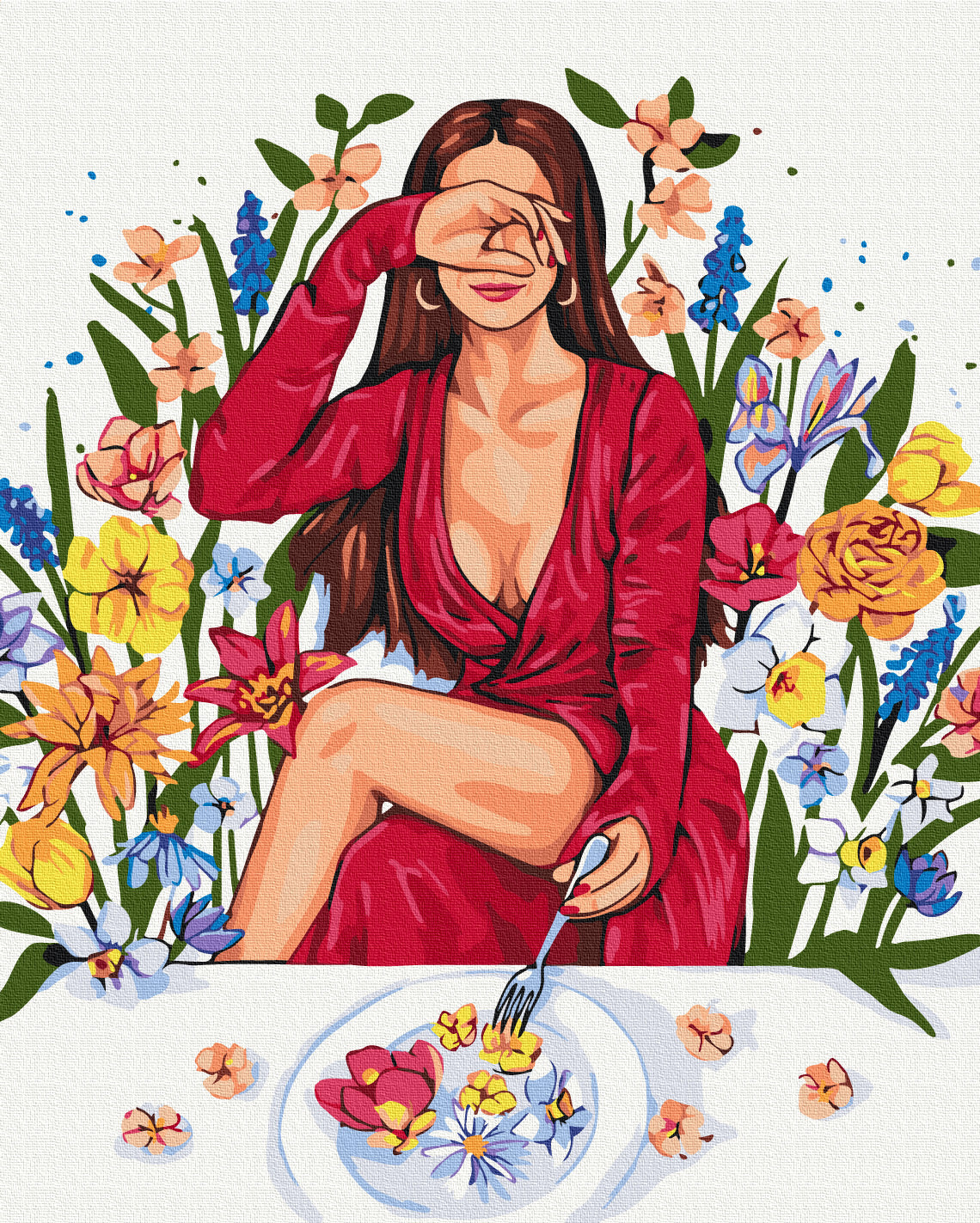 Painting by numbers Taste of Spring © Alla Berezovska (BS54030)