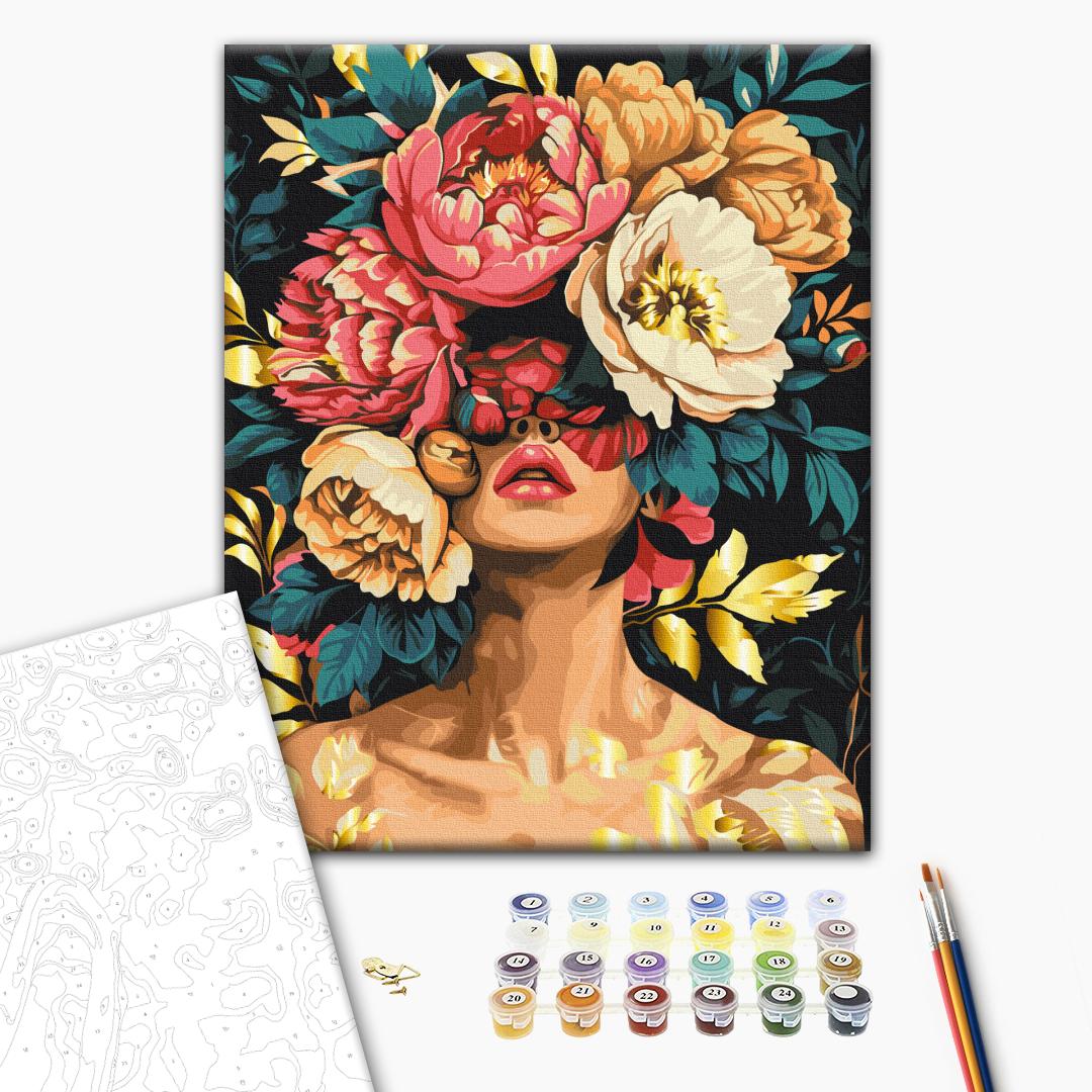 Painting by numbers The magic of petals (BS54009)
