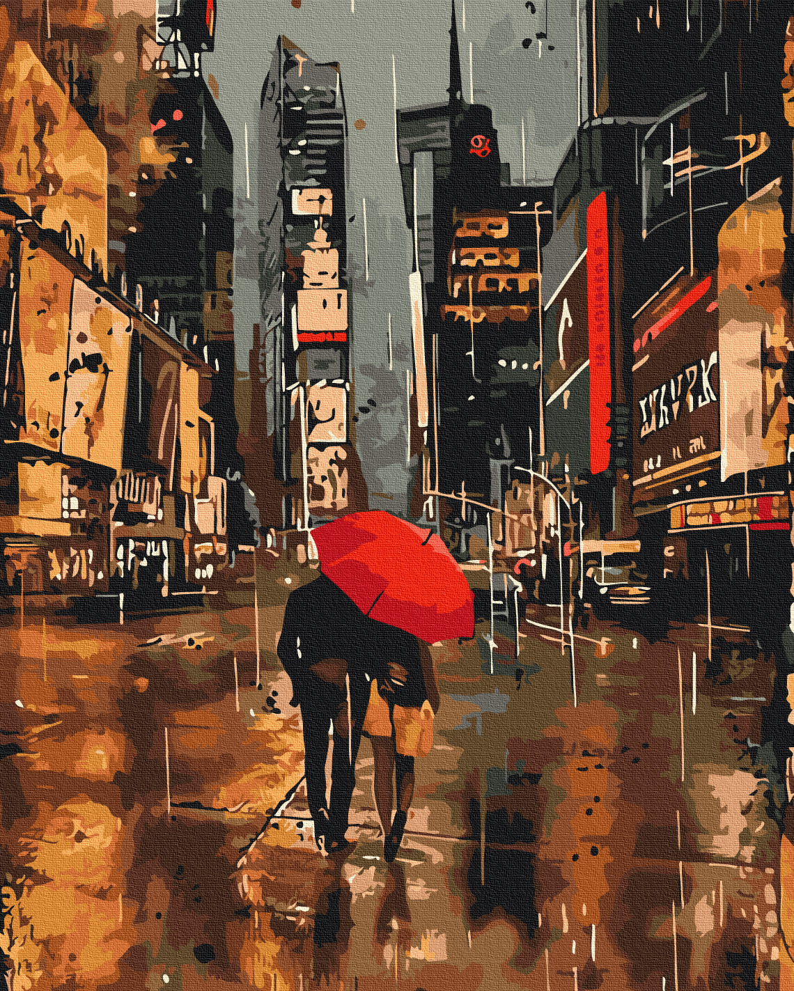 Painting by numbers Urban romance (BS53979)