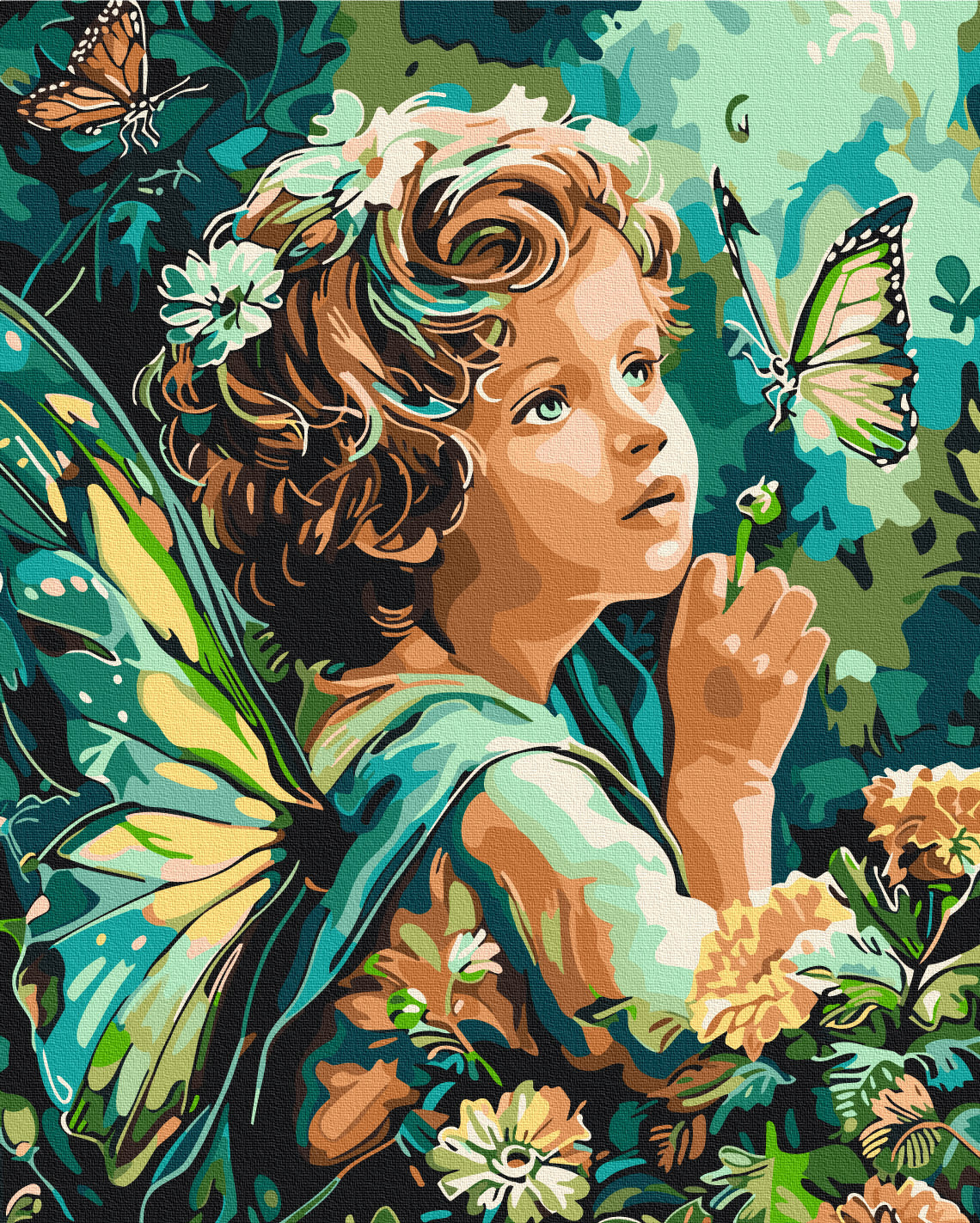 Painting by numbers Whisper of wings (BS53986)