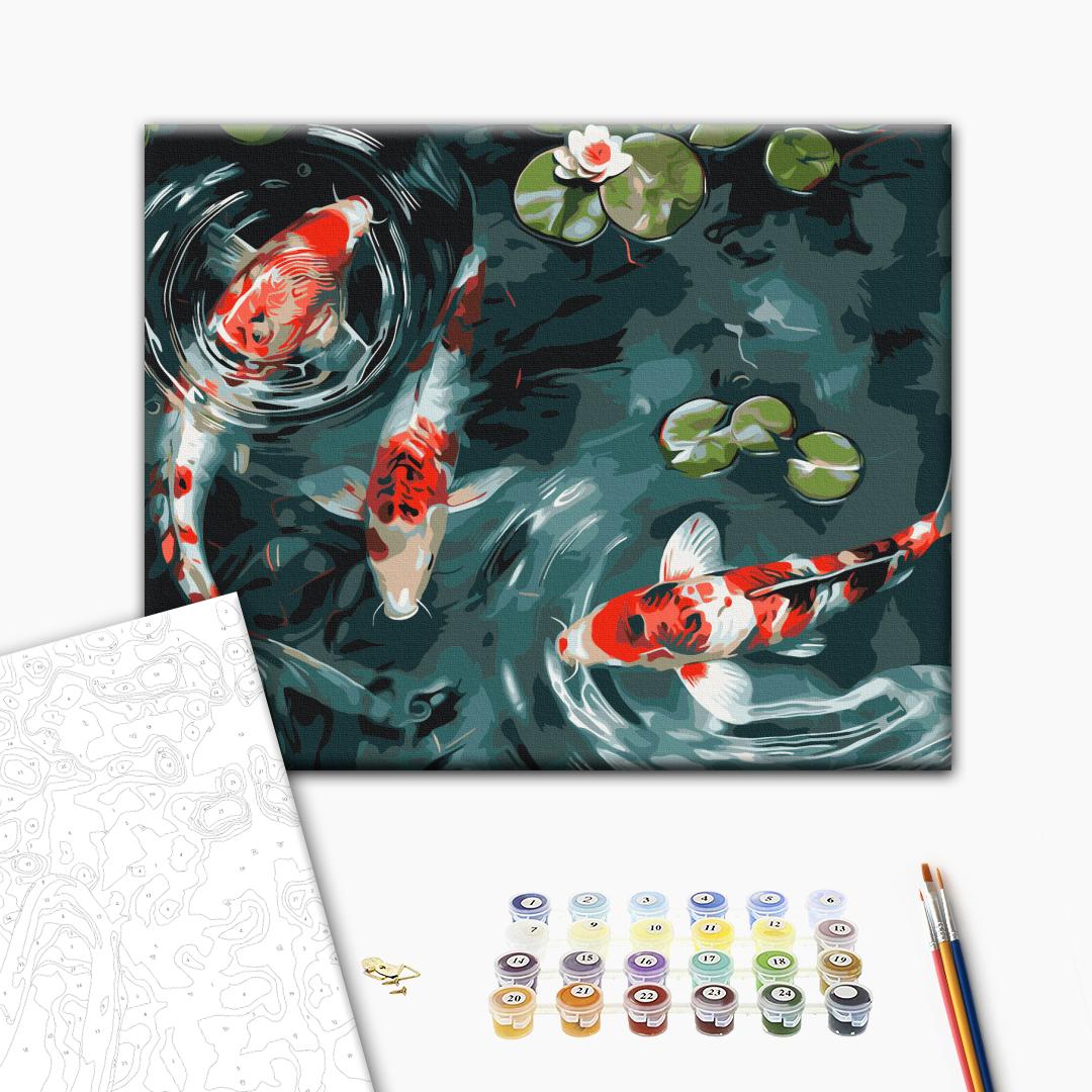 Painting by numbers Koi carp (BS54000)