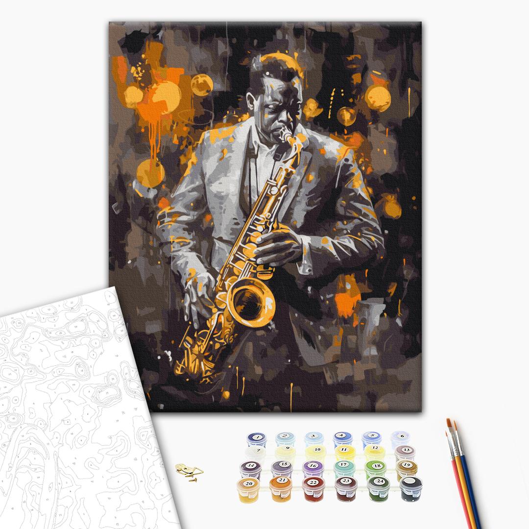 Painting by numbers The World of Jazz (BS54070)