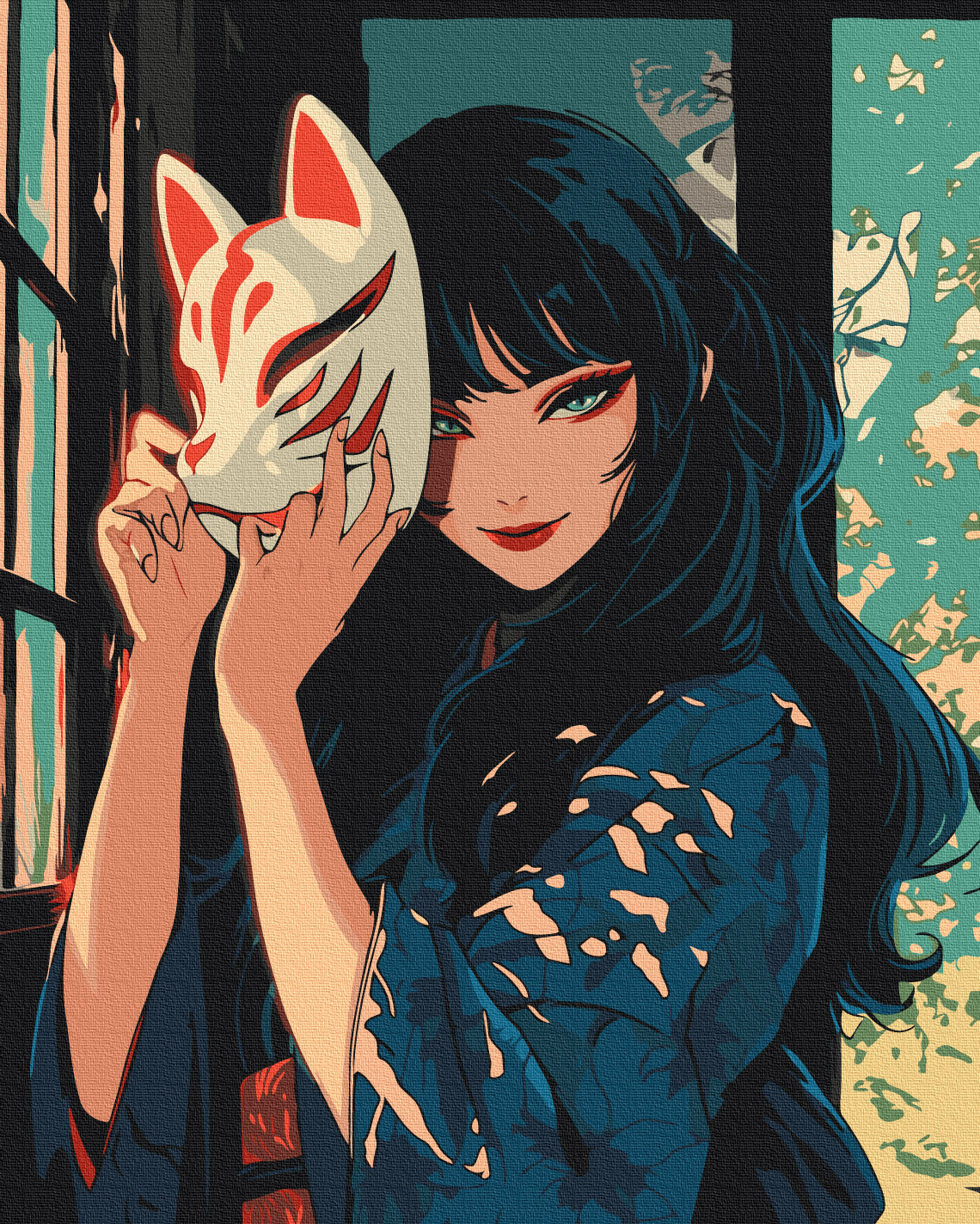 Painting by numbers Kitsune (BS54077)