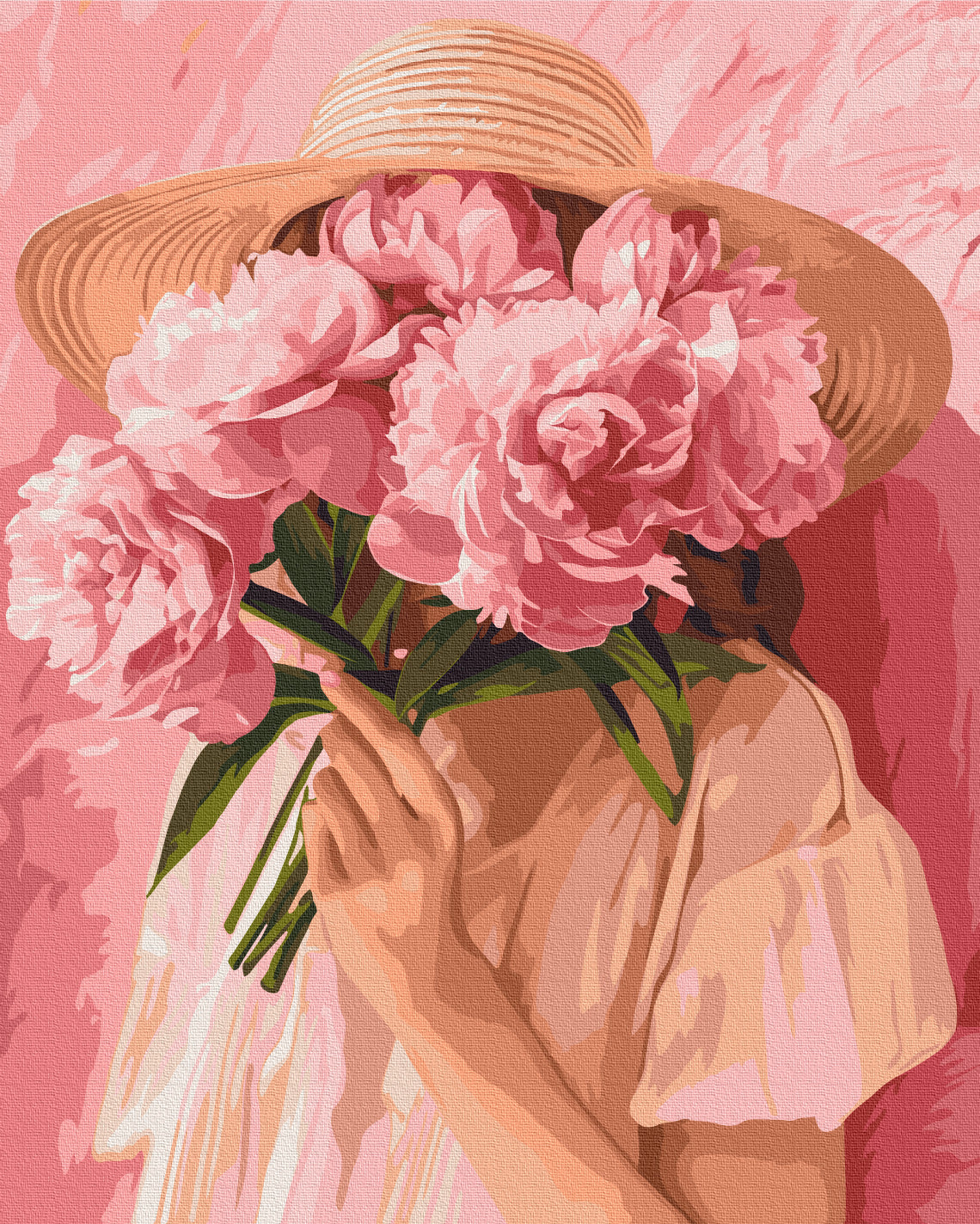 Painting by numbers Pink mood (BS54089)