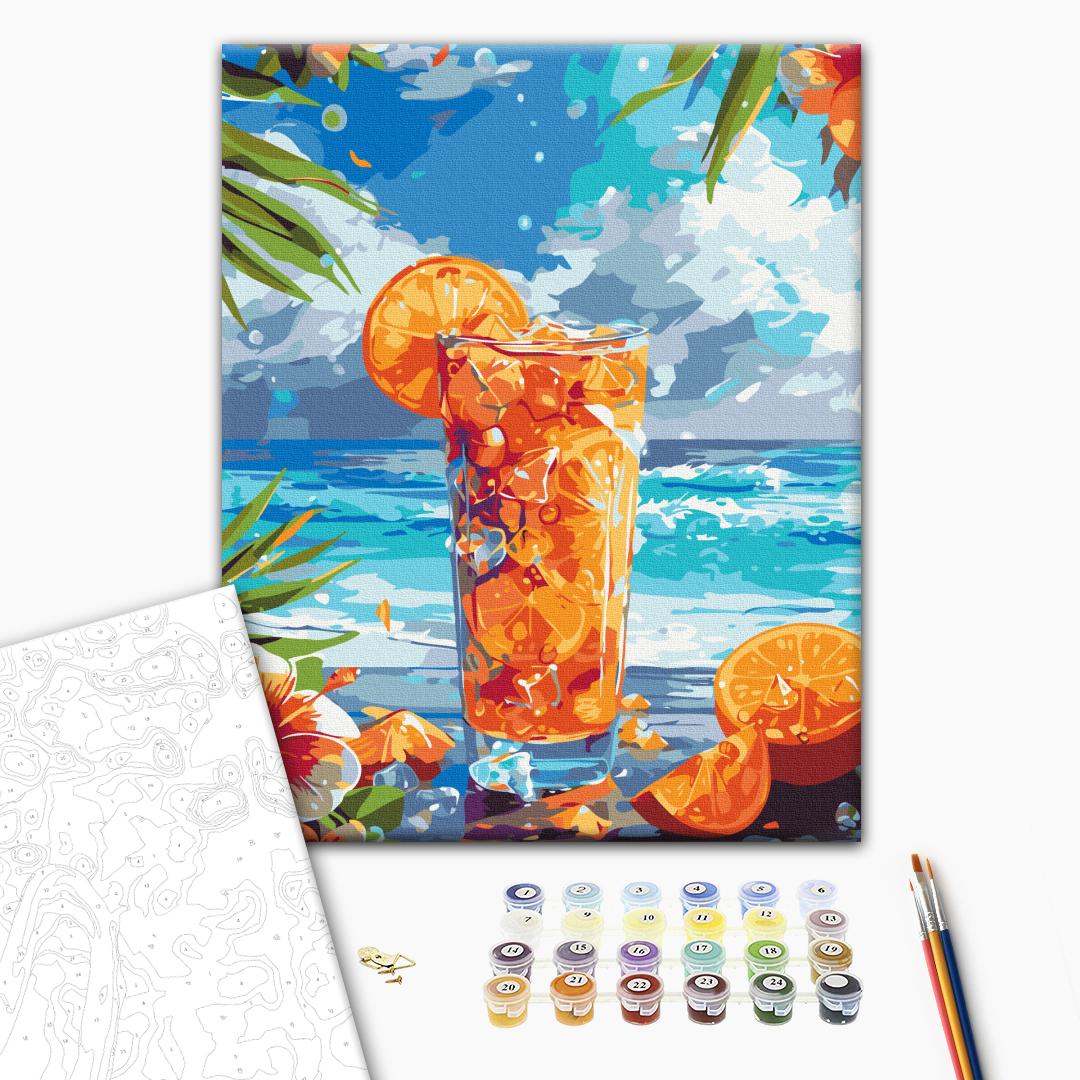 Painting by numbers Refreshing cocktail (BS54092)