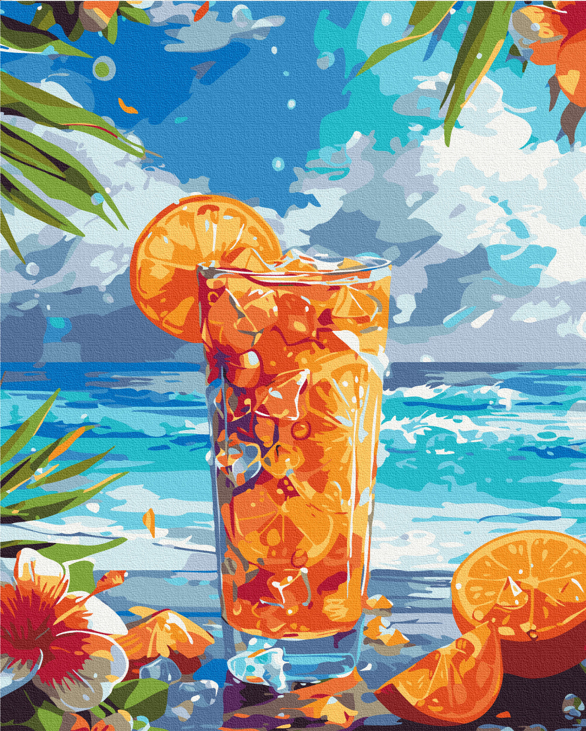 Painting by numbers Refreshing cocktail (BS54092)