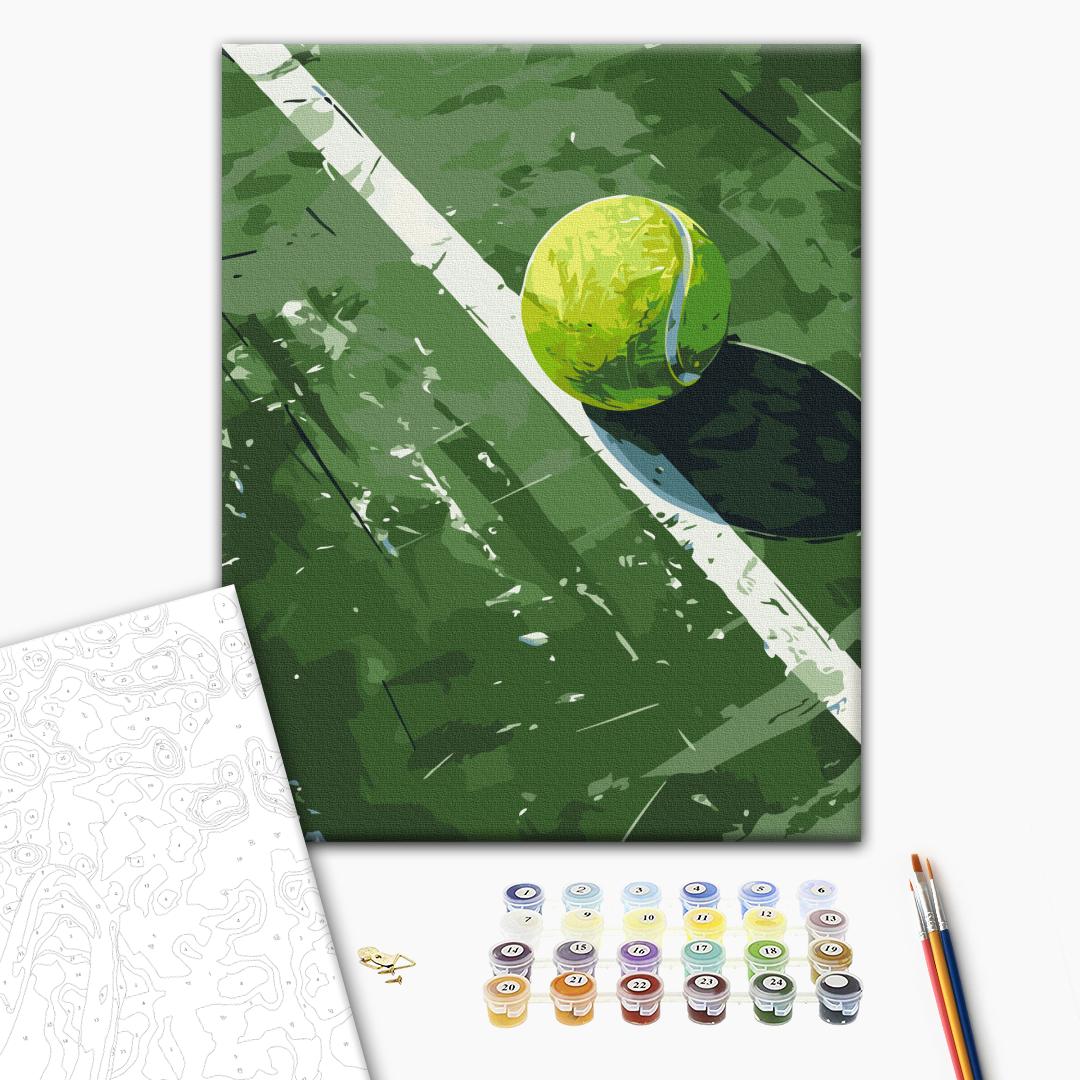 Painting by numbers Tennis ball (BS54098)
