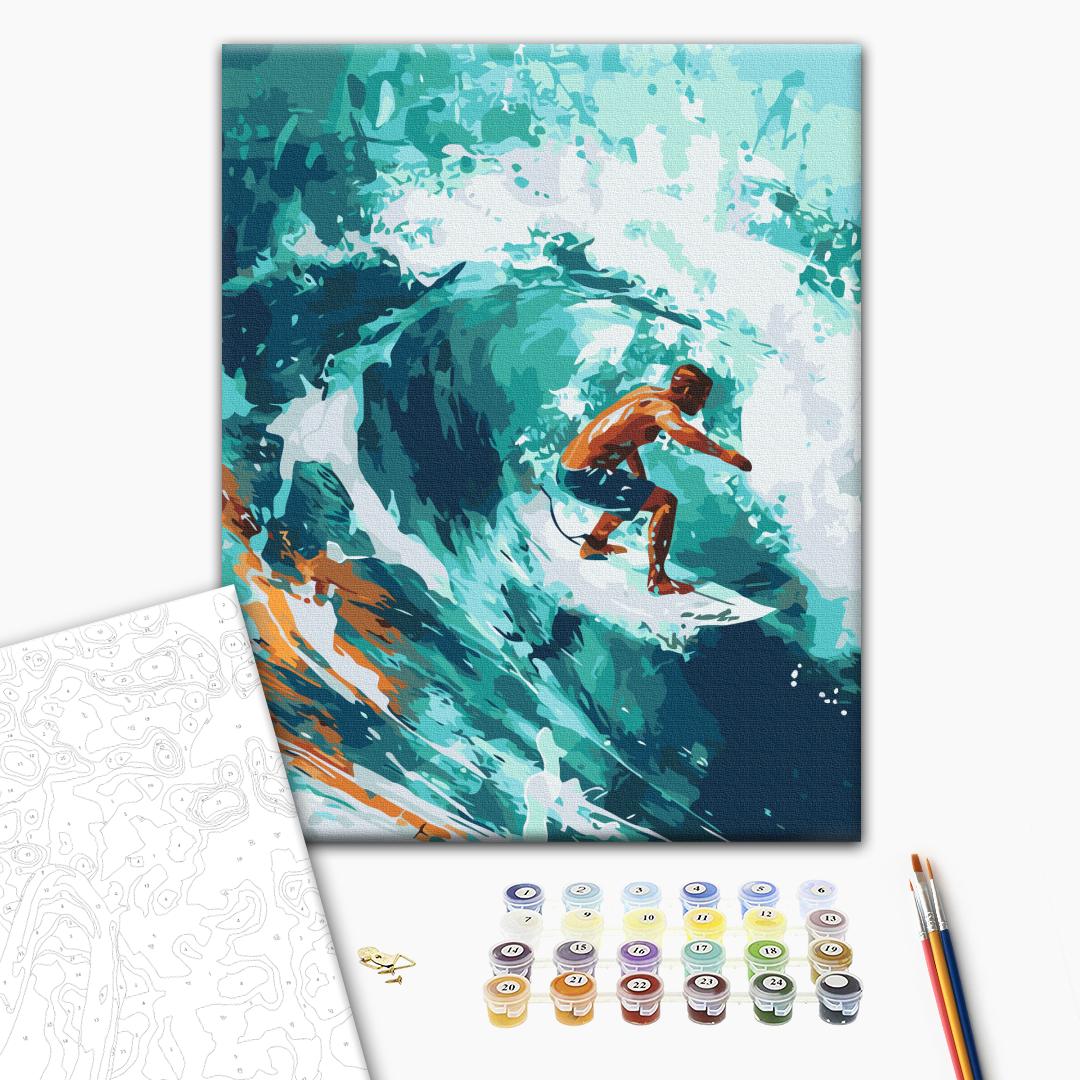 Painting by numbers Surfer of the soul (BS54101)