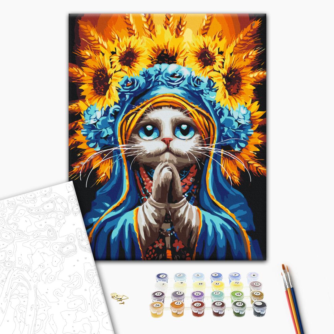 Painting by numbers Prayer © Marianna Pashchuk (BS54206)