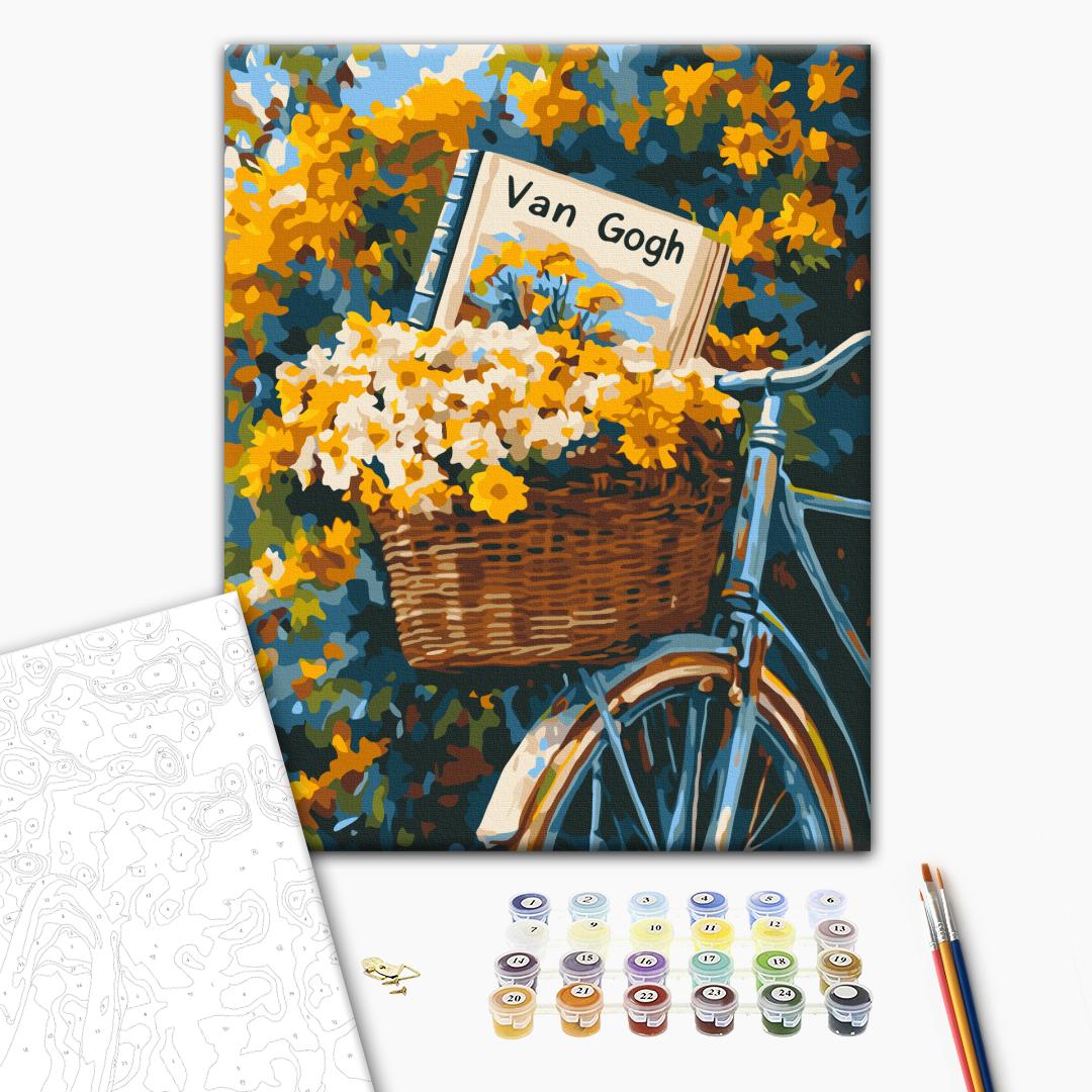 Painting by numbers Van Gogh's bicycle (BS54319)
