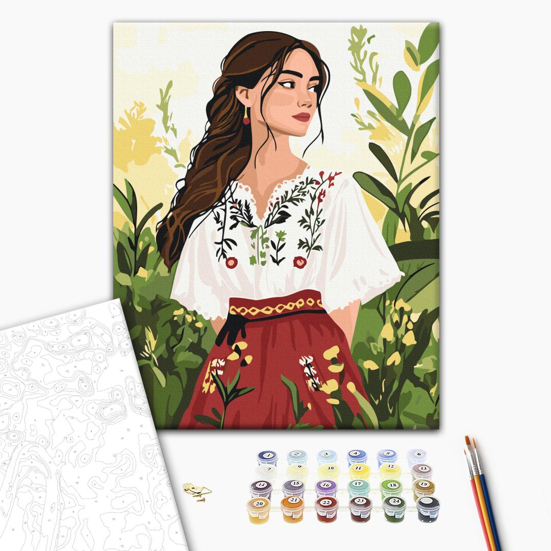 Painting by numbers Embroidery melody (BS54344)