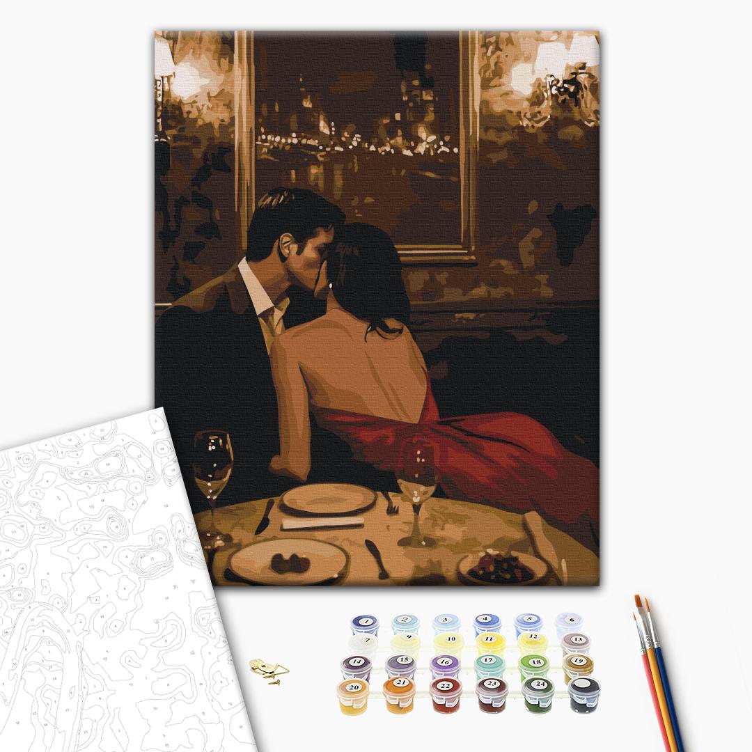 Painting by numbers In the arms of the evening (BS54347)
