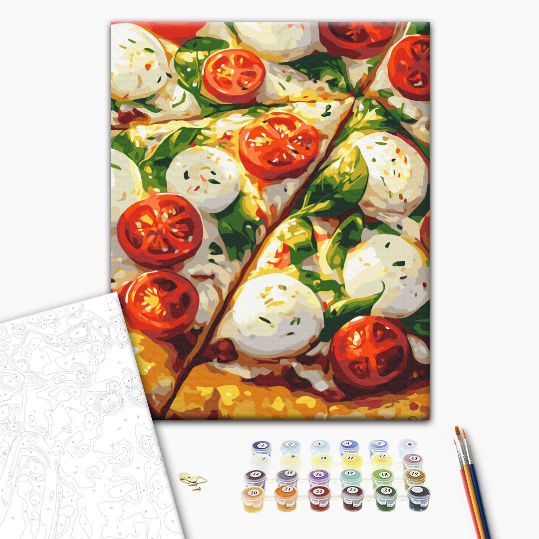 Painting by numbers Italian pizza (BS54442)