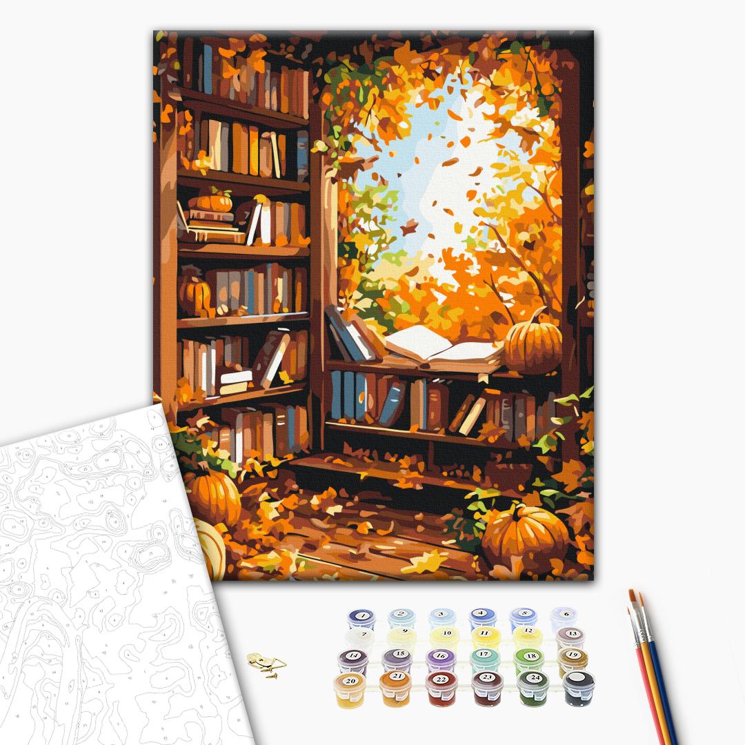 Painting by numbers The coziness of autumn (BS54374)