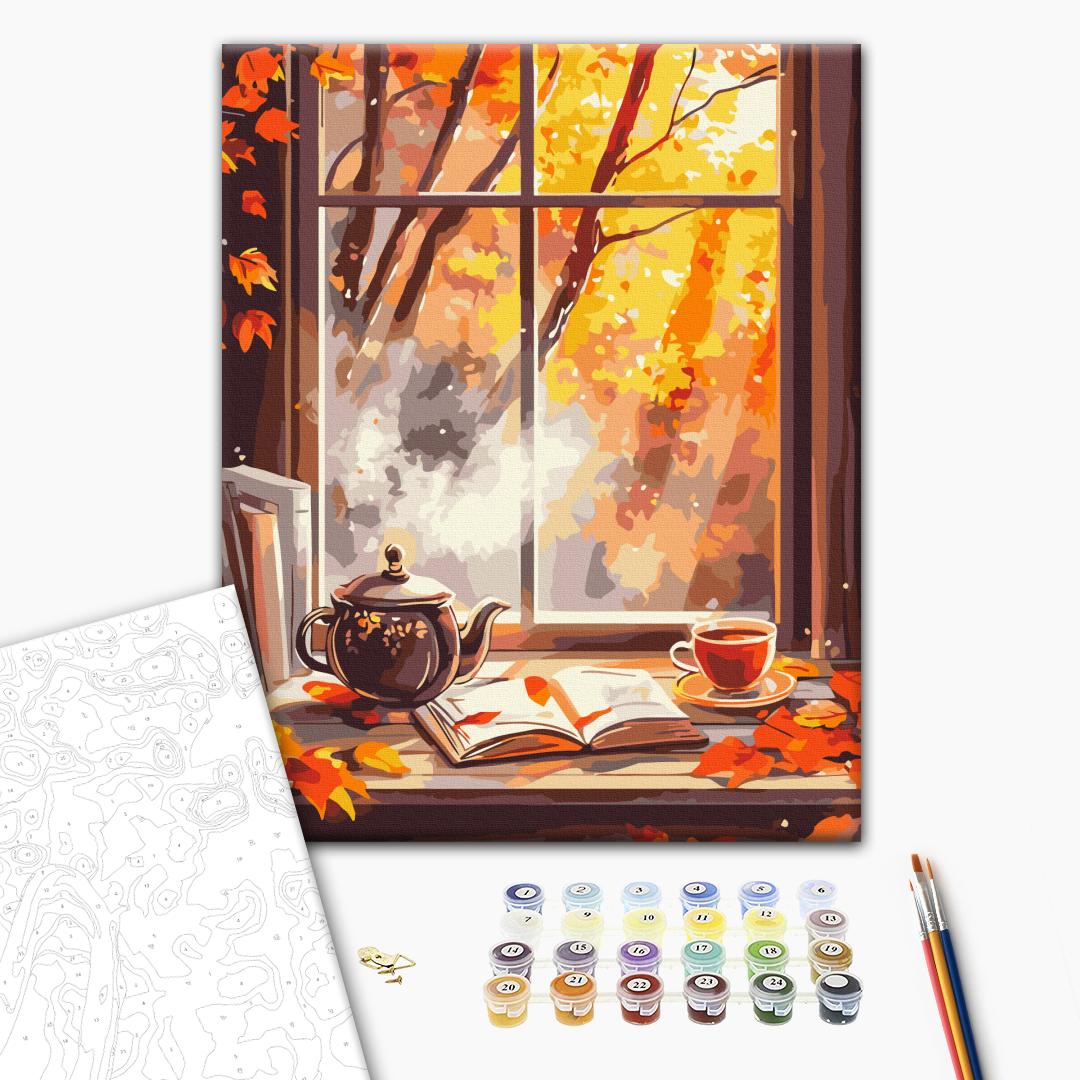 Painting by numbers Autumn is already outside the window (BS54355)