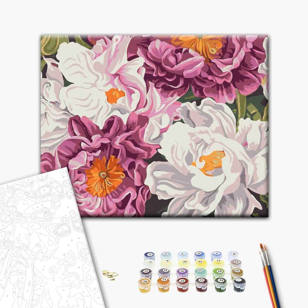 Painting by numbers Dreams of peonies © Anastasia Alyokhina (BS54483)