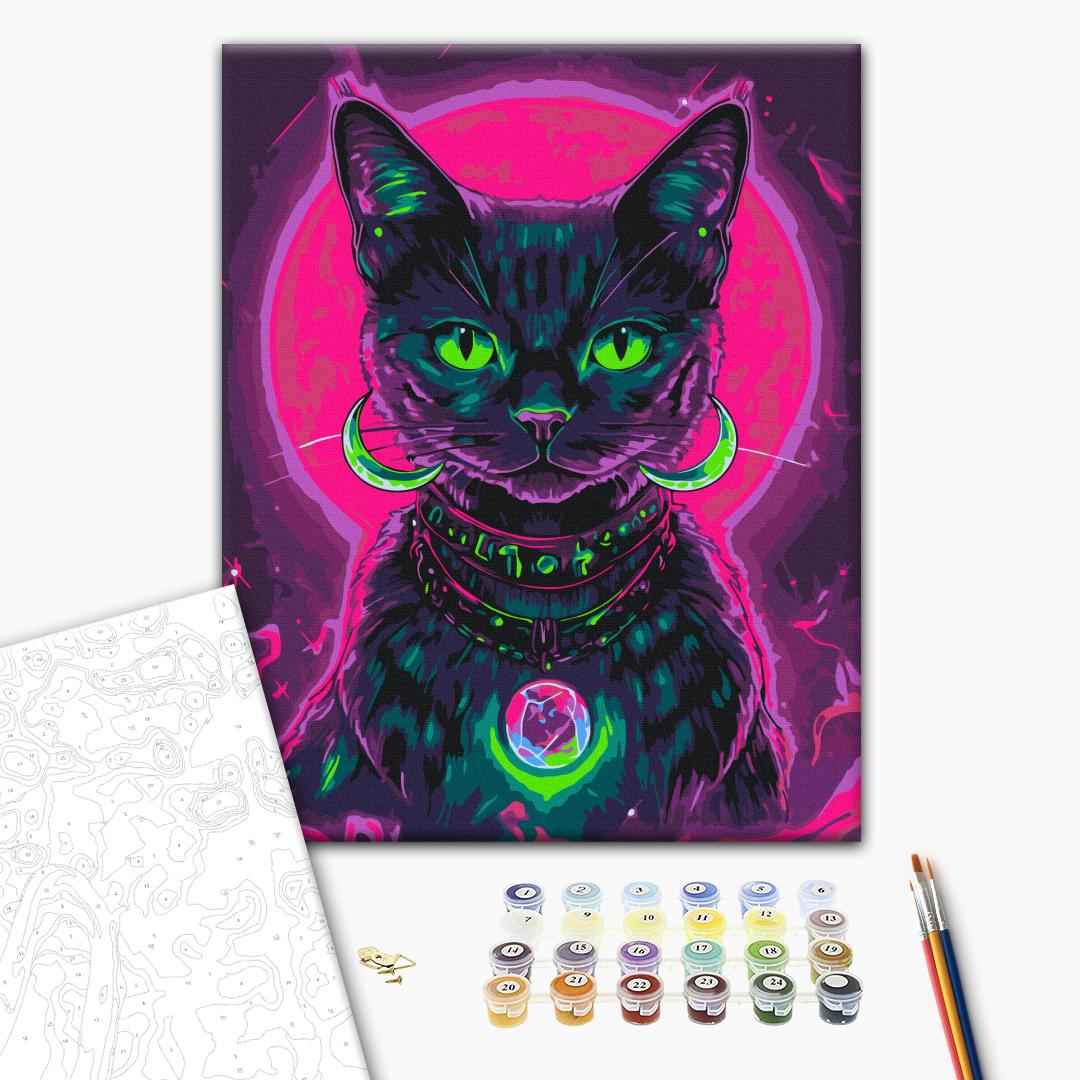 Painting by numbers The fluffy soothsayer (BS54410)