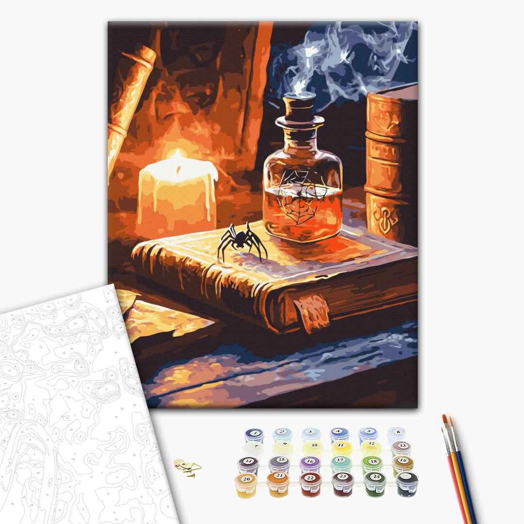 Painting by numbers Halloween night (BS54414)