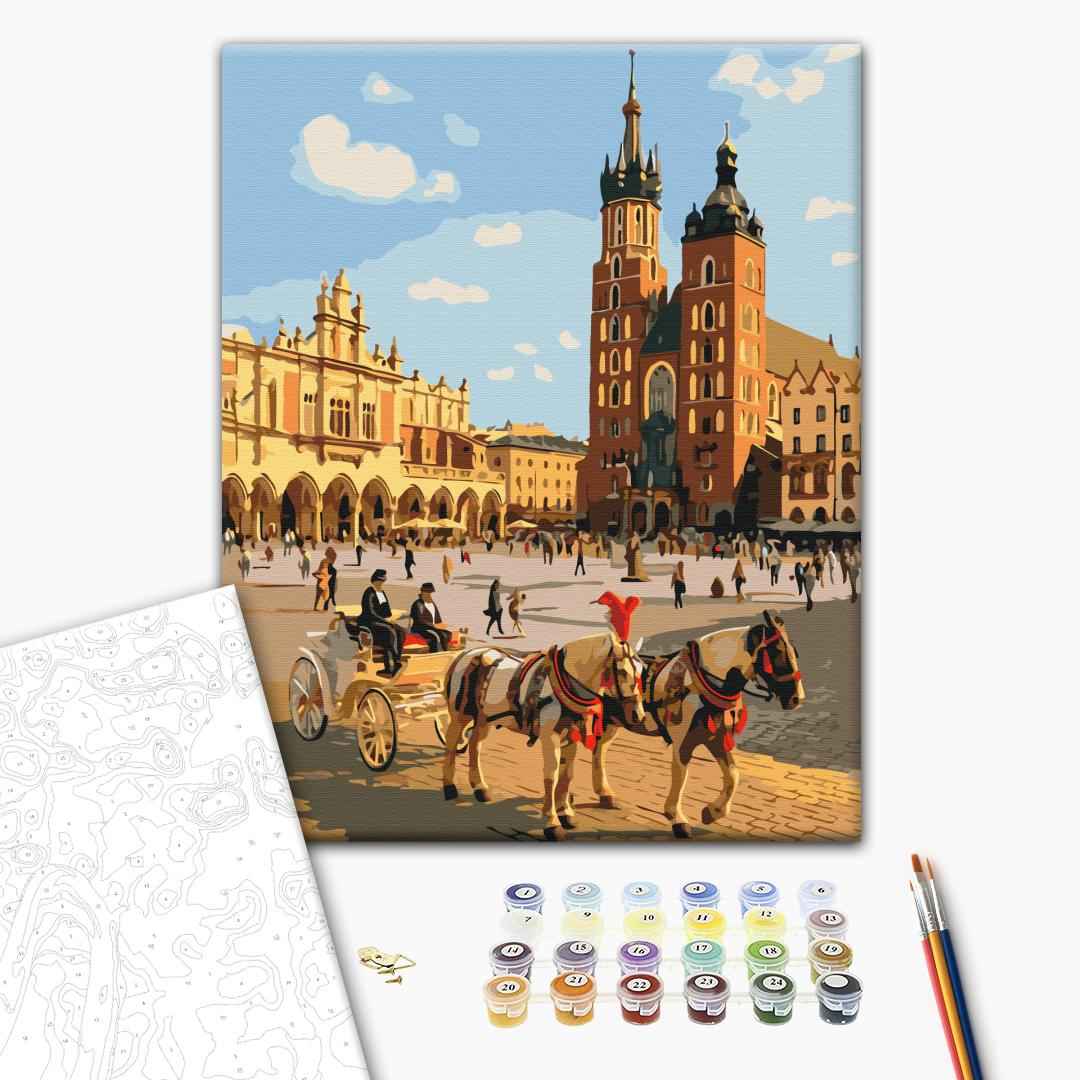 Painting by numbers Near St. Mary's Church (BS54545)