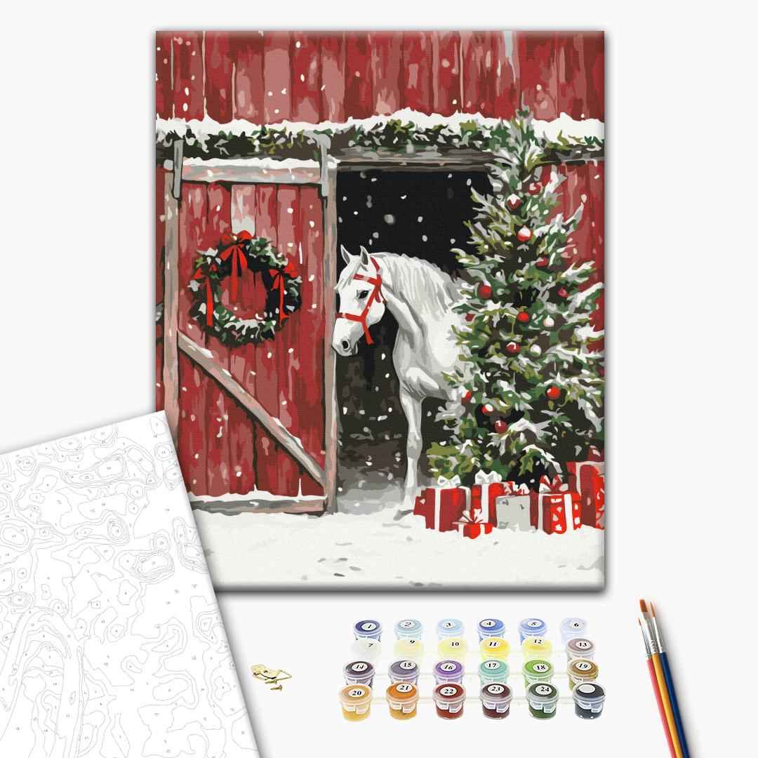 Painting by numbers To the sound of hooves and snow (BS54526)
