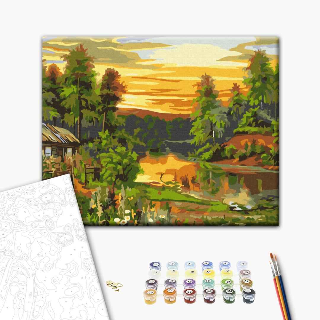 Painting by numbers Atmospheric dawn (RBS52215)