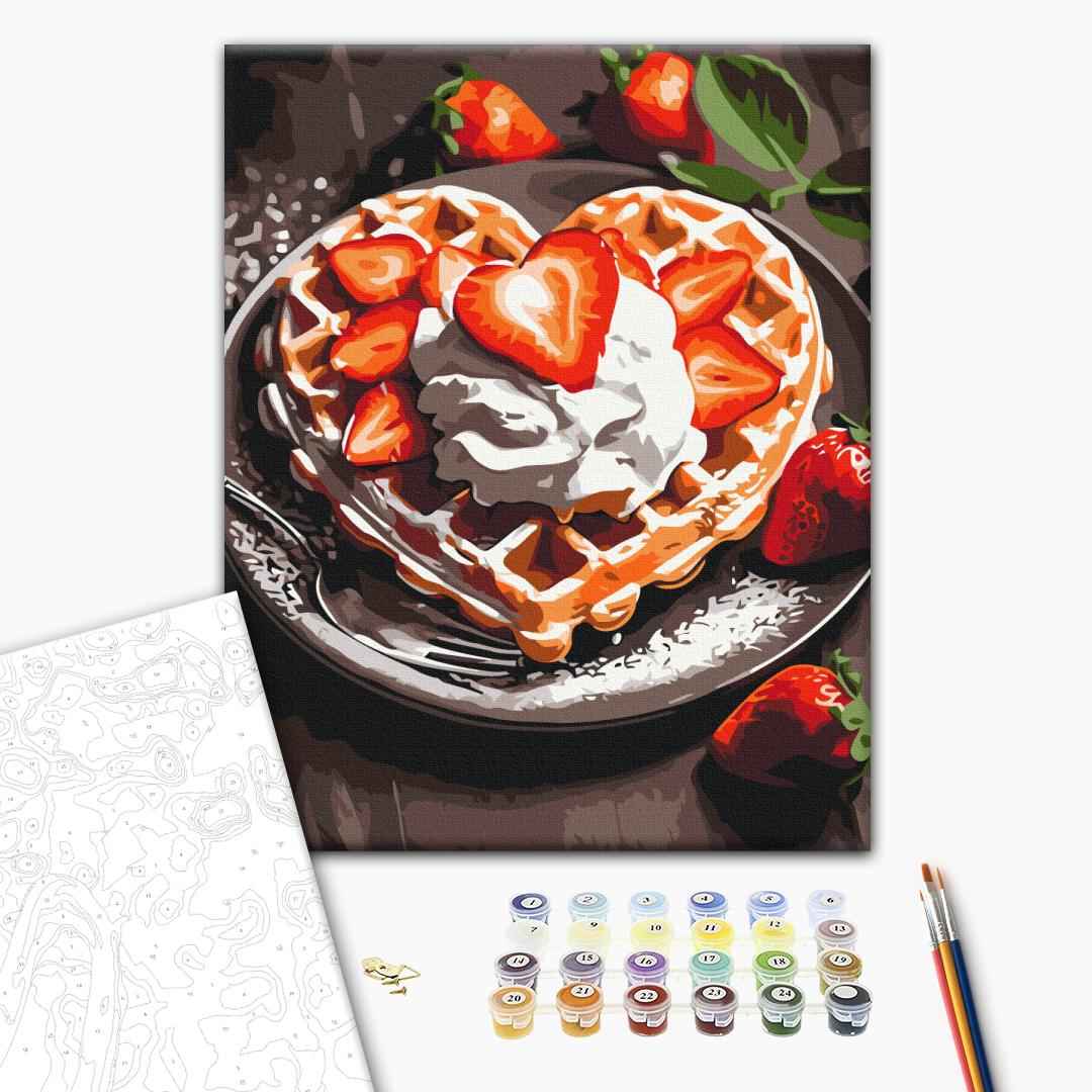 Painting by numbers Sweet dessert (RBS53878)