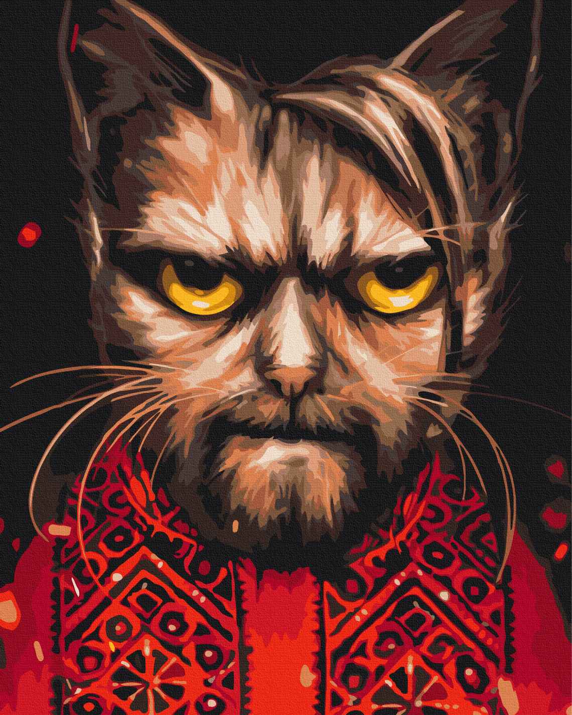 Painting by numbers Keith Usyk© Marianna Pashchuk (BS54216)