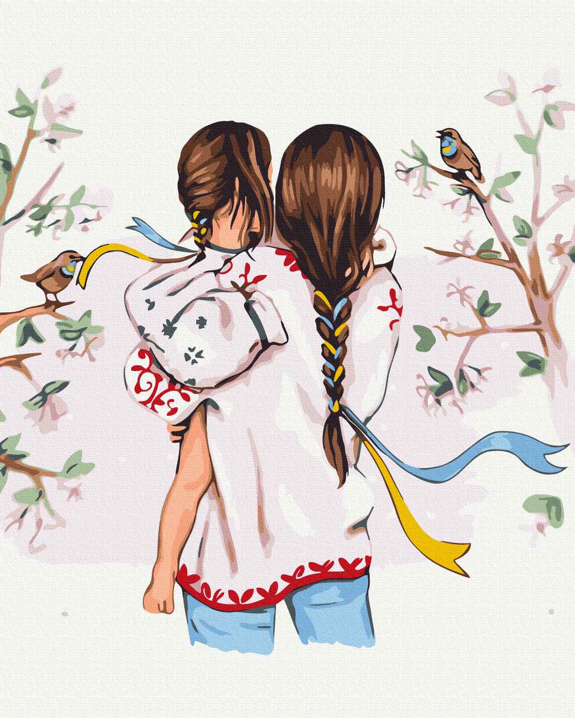 Painting by numbers Together with my mom ©Alla Berezovska (BS54346)