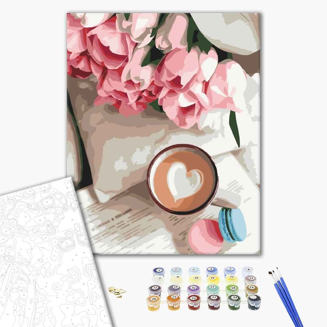 Painting by numbers Cocoa for a loved (BS51325)