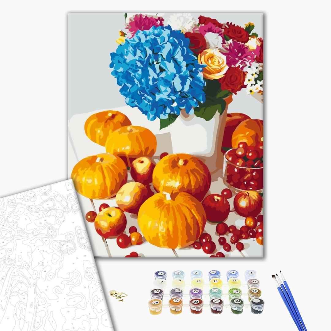 Painting by numbers Pumpkin still life (BS51326)